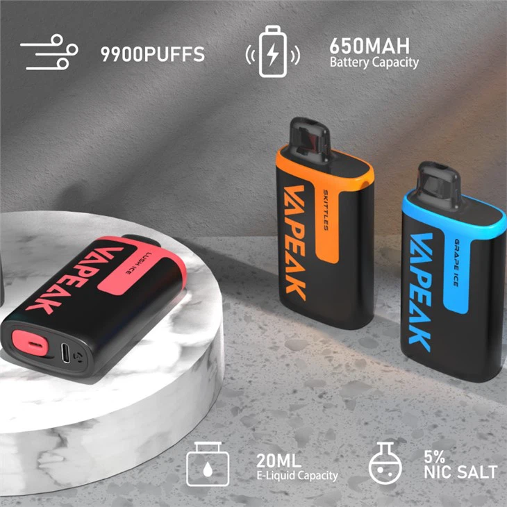 10K Puffs 5 százalékos újratölthető eldobható vape